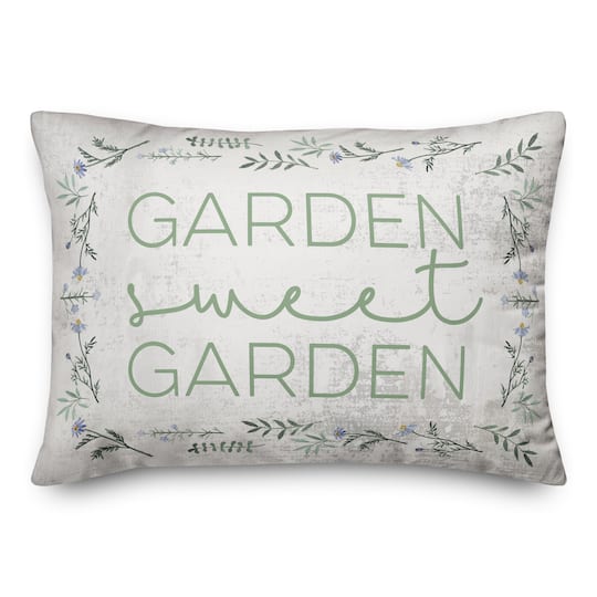 Michaels, Garden Sweet Garden Throw Pillow – Category: Pillows, Throws, Table Linens, & Runners